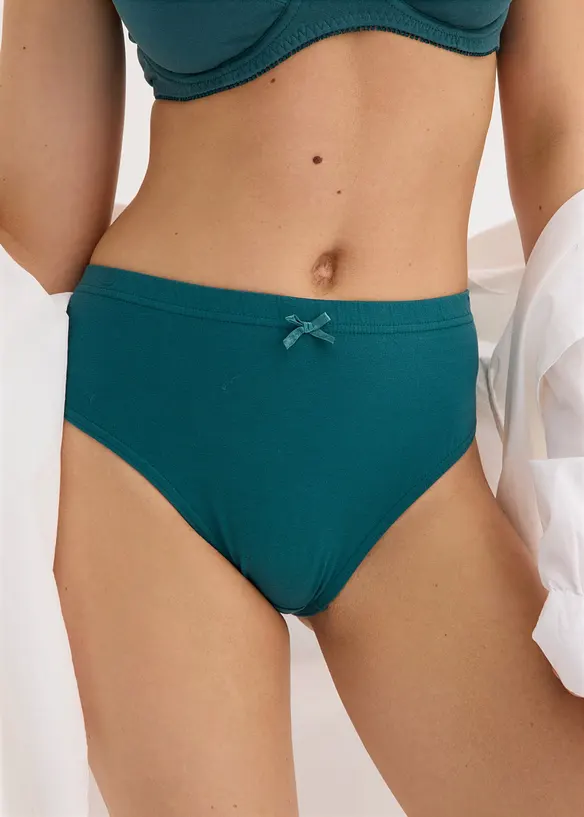 Slip sgambati con cotone (pacco da 6), bonprix