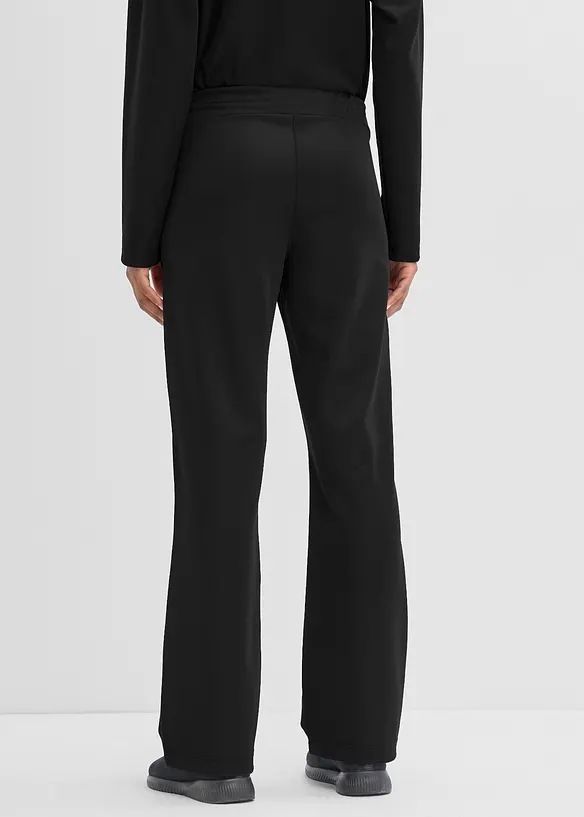 Pantaloni sportivi con piega cucita, ad asciugatura rapida, bonprix