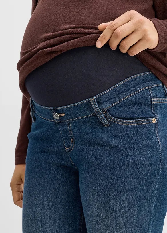Jeans pr&eacute;maman con cotone biologico, loose fit, bonprix