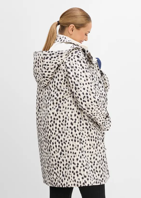 Cappotto pr&eacute;maman e porta beb&egrave; 6 in 1 resistente alle intemperie, con inserto babywearing e giacca in pile rimovibile (set da 4 pezzi)., bonprix