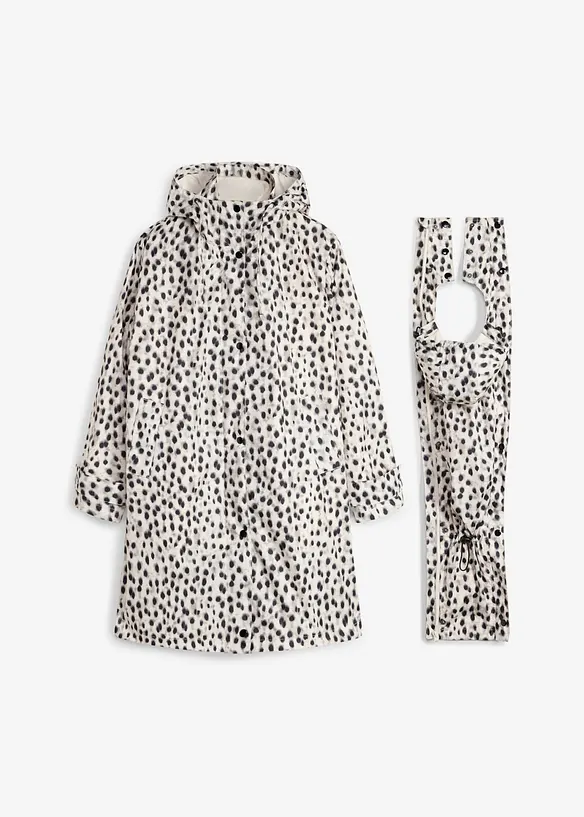Cappotto pr&eacute;maman e porta beb&egrave; 6 in 1 resistente alle intemperie, con inserto babywearing e giacca in pile rimovibile (set da 4 pezzi)., bonprix