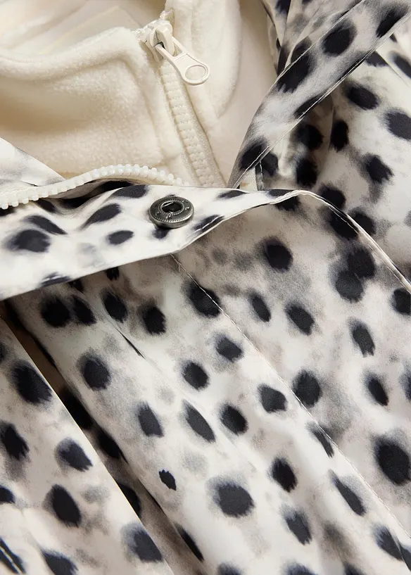Cappotto pr&eacute;maman e porta beb&egrave; 6 in 1 resistente alle intemperie, con inserto babywearing e giacca in pile rimovibile (set da 4 pezzi)., bonprix