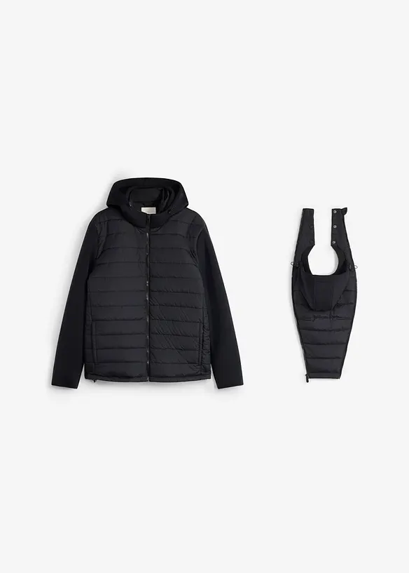 Giacca da uomo 2 in 1 con inserto babywearing (set 2 pezzi), bonprix