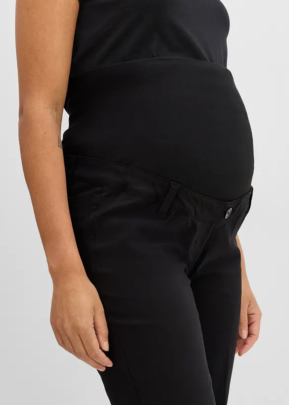 Pantaloni pr&eacute;maman elasticizzati modello bootcut, bonprix