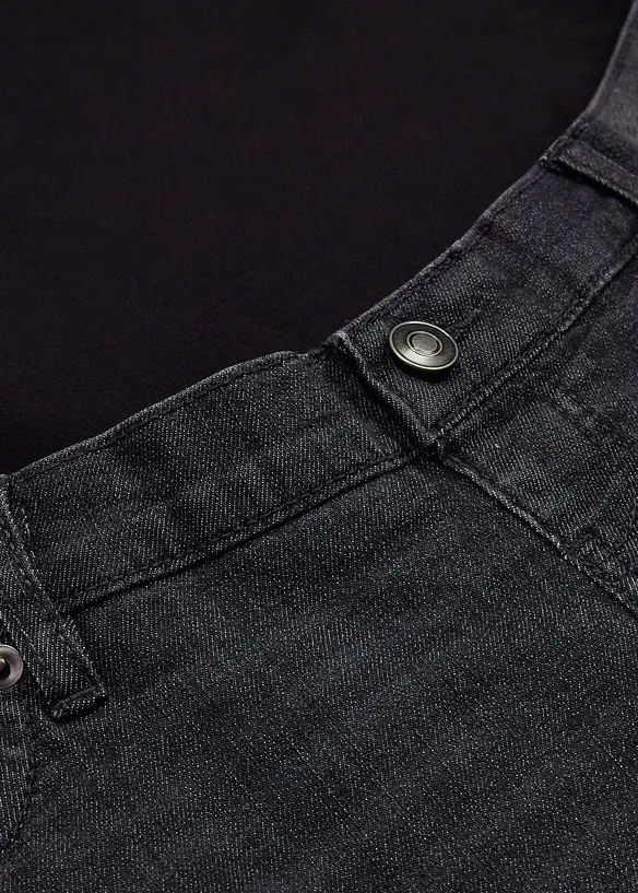 Jeans pr&eacute;maman elasticizzati con cotone biologico, skinny, bonprix