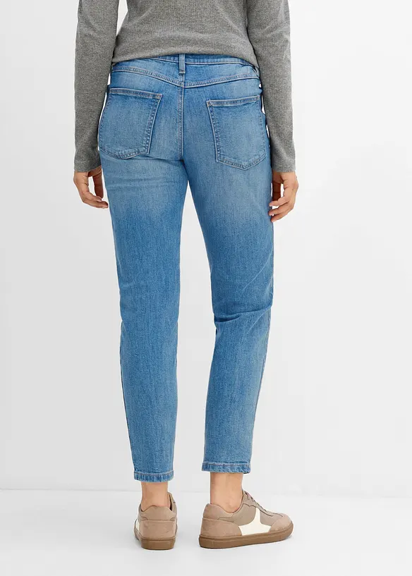 Mom jeans pr&eacute;maman 2 in 1 per la gravidanza e oltre, cropped, bonprix