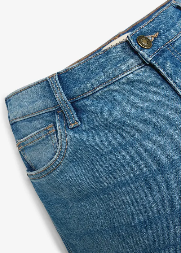 Mom jeans pr&eacute;maman 2 in 1 per la gravidanza e oltre, cropped, bonprix