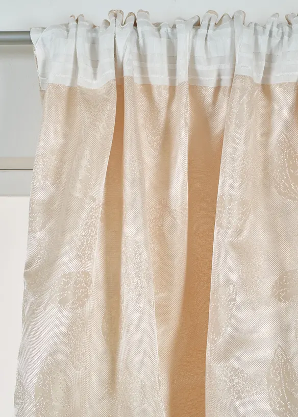 Tenda jacquard leggermente lucida (pacco da 1), bonprix