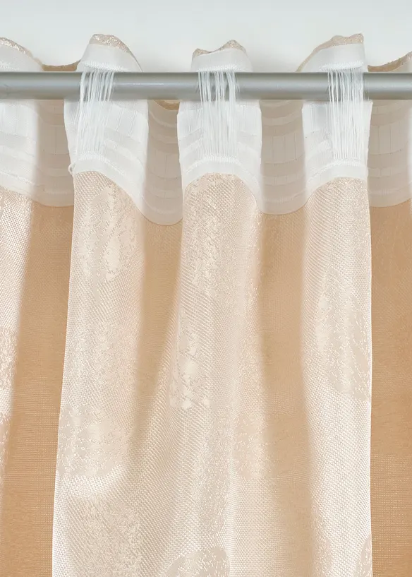 Tenda jacquard leggermente lucida (pacco da 1), bonprix
