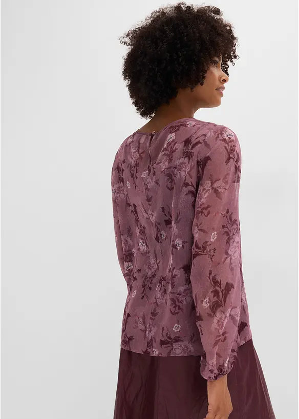 Tunica in chiffon trasparente, bonprix