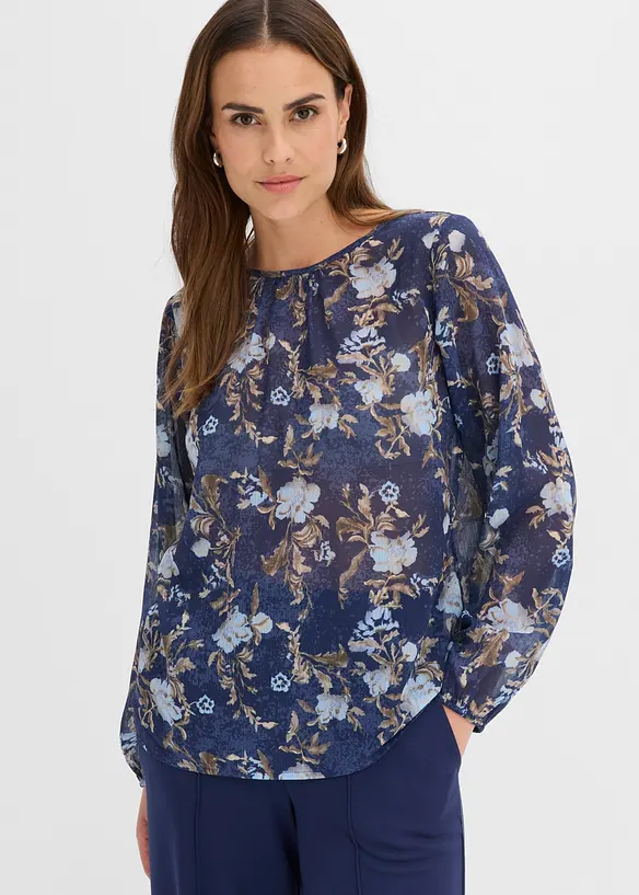 Tunica in chiffon trasparente, bonprix