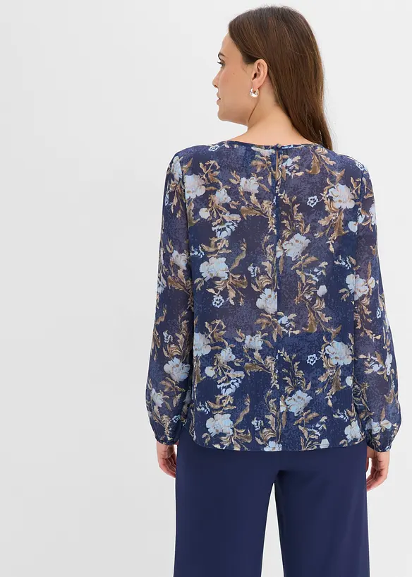 Tunica in chiffon trasparente, bonprix