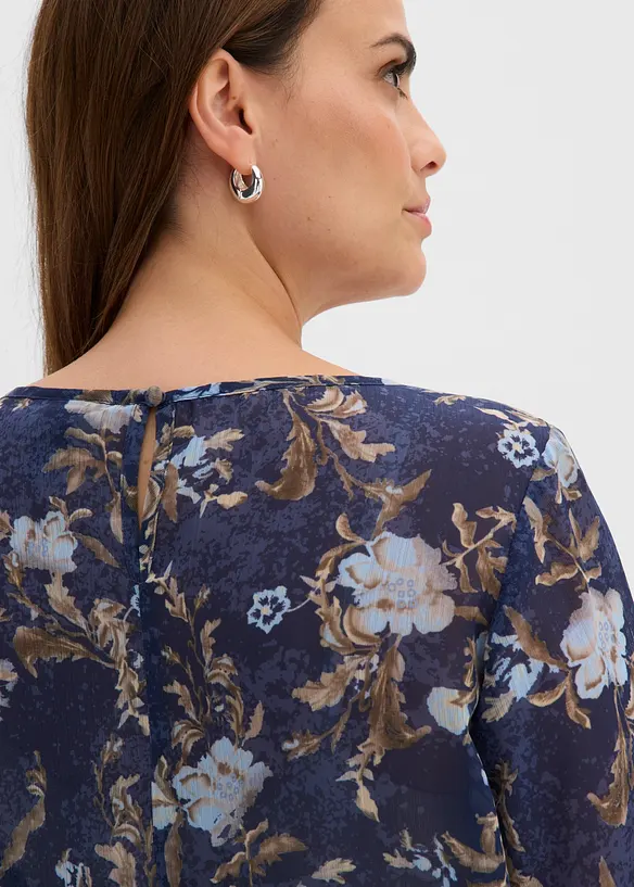 Tunica in chiffon trasparente, bonprix