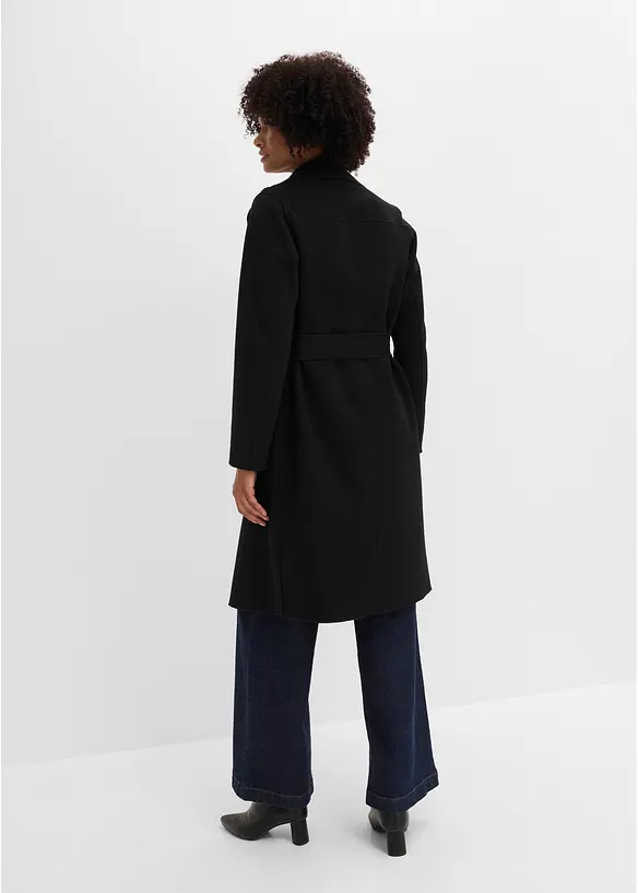 Cappotto con cintura da annodare, bonprix