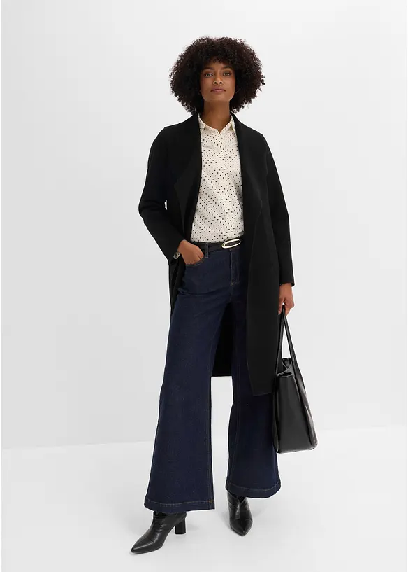 Cappotto con cintura da annodare, bonprix