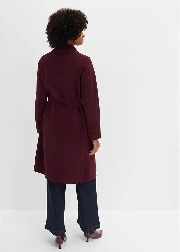 Cappotto con cintura da annodare, bonprix