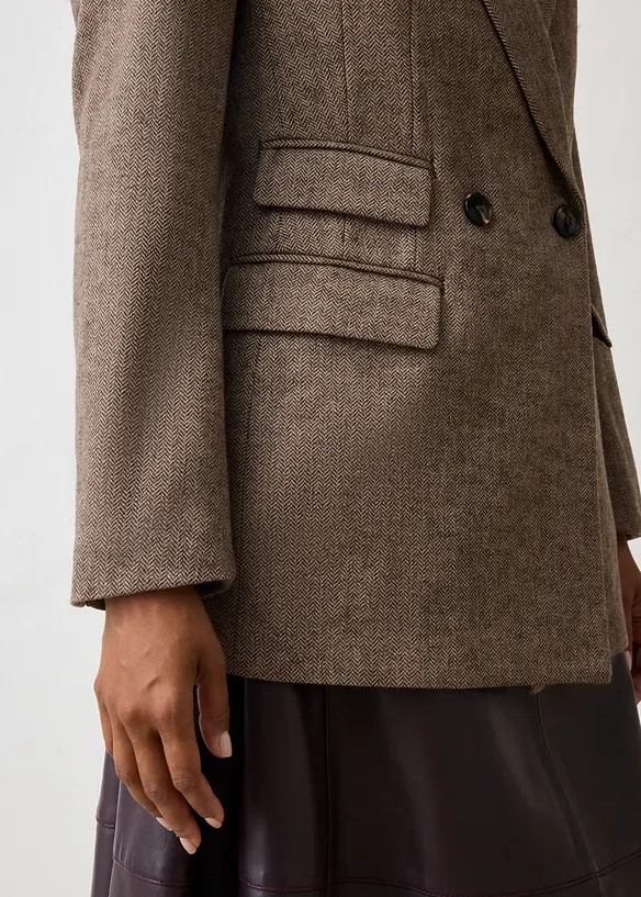 Blazer con percentuale di morbida lana, bonprix