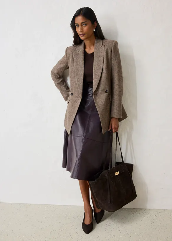 Blazer con percentuale di morbida lana, bonprix