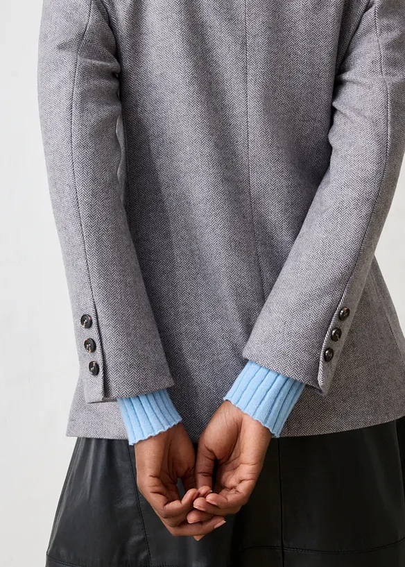 Blazer con percentuale di morbida lana, bonprix