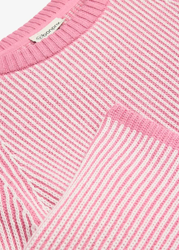 Maglione a coste in  filato grosso, bonprix