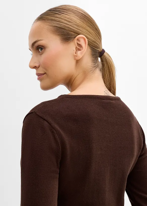 Cardigan pr&eacute;maman 2 in 1 con funzione allattamento, bonprix