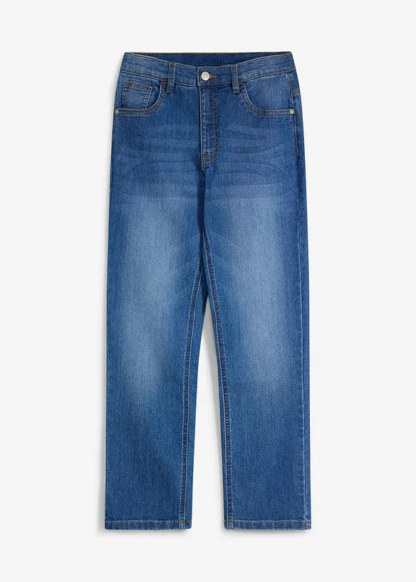 Jeans elasticizzati con vita regolabile, regular fit straight, bonprix