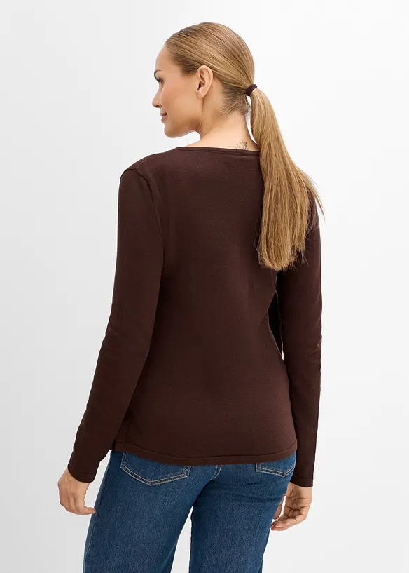 Cardigan pr&eacute;maman 2 in 1 con funzione allattamento, bonprix