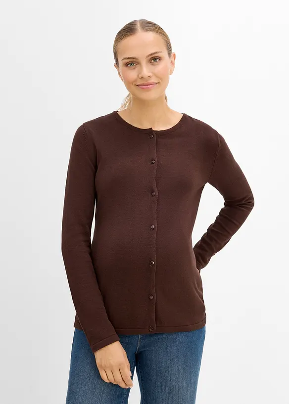 Cardigan pr&eacute;maman 2 in 1 con funzione allattamento, bonprix