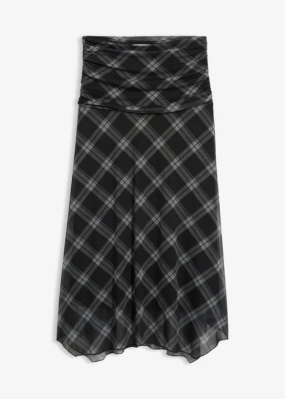 Gonna in jersey di mesh fine, bonprix
