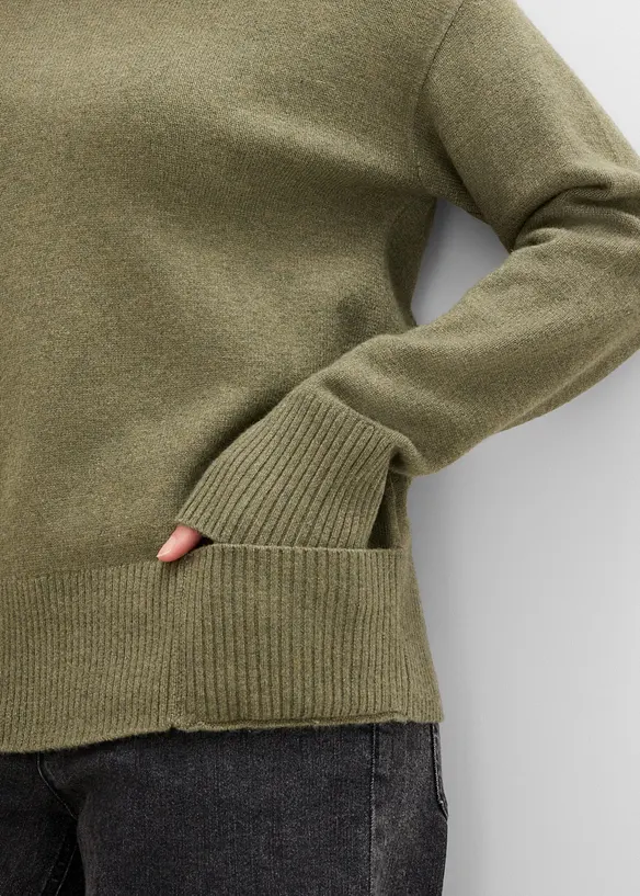 Maglione in misto viscosa, bonprix