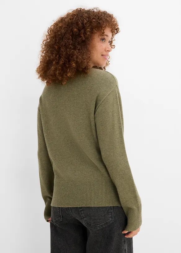 Maglione in misto viscosa, bonprix