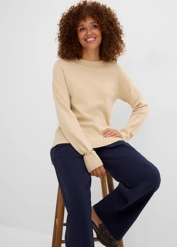 Maglione in misto viscosa, bonprix