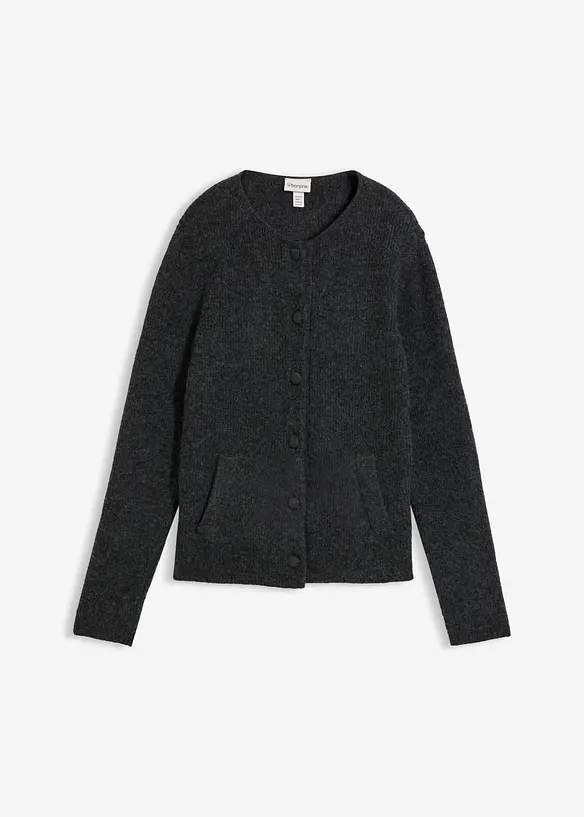 Cardigan in maglia a coste, bonprix