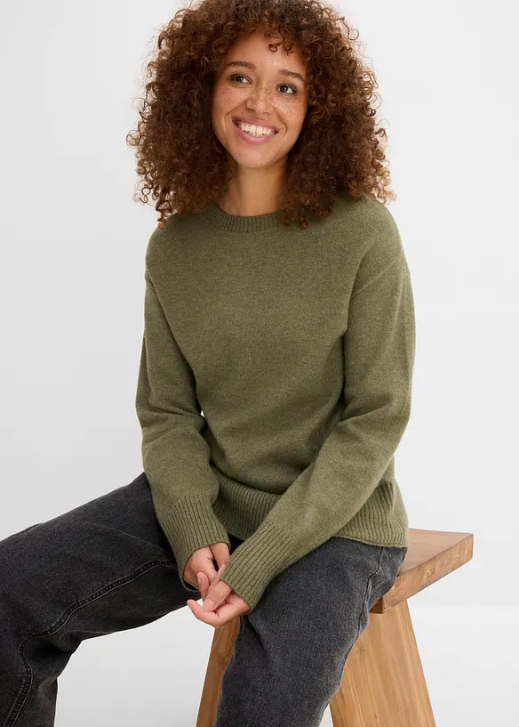 Maglione in misto viscosa, bonprix
