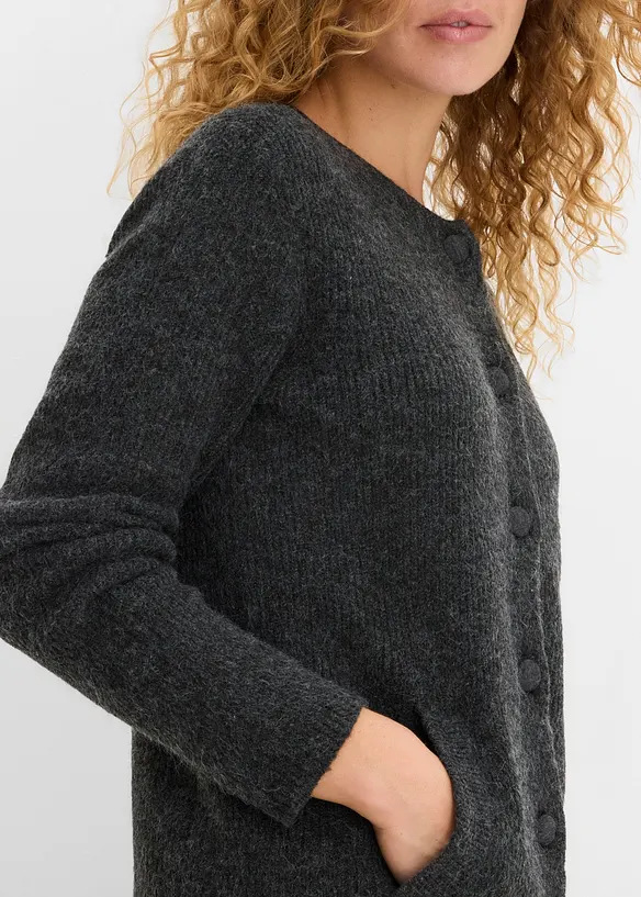 Cardigan in maglia a coste, bonprix