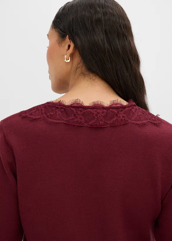 Cardigan in misto viscosa morbido, bonprix
