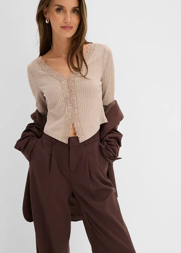 Maglia a costine, bonprix