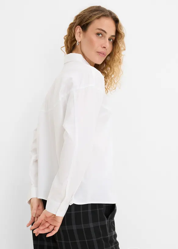 Camicia in misto cotone, bonprix