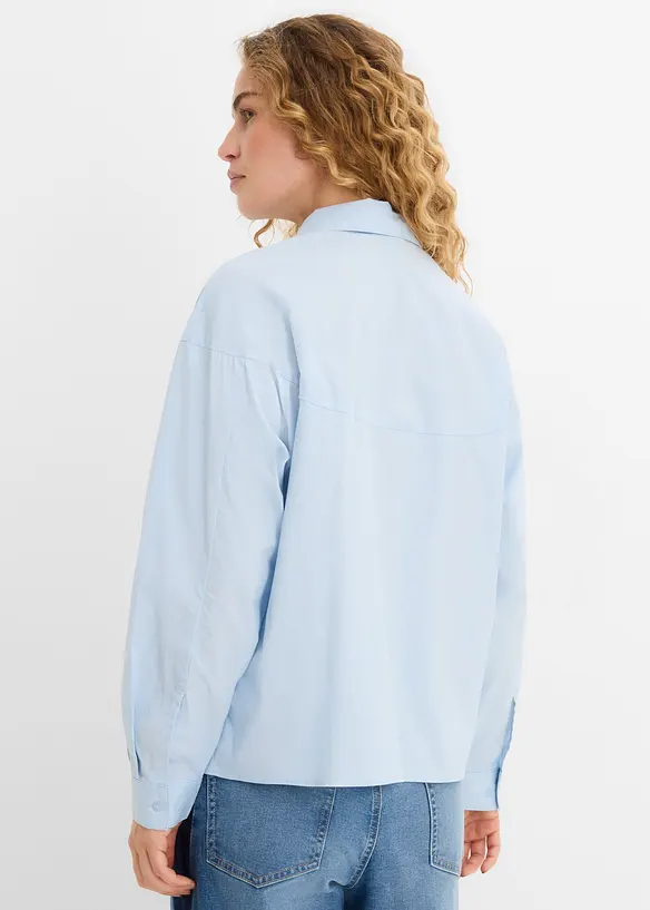 Camicia in misto cotone, bonprix