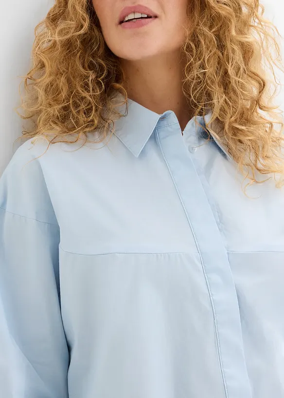 Camicia in misto cotone, bonprix