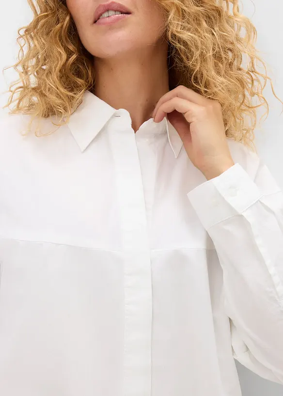 Camicia in misto cotone, bonprix