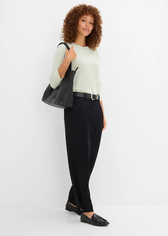 Pantaloni barrel, bonprix