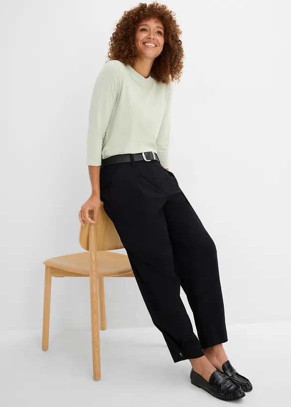 Pantaloni barrel, bonprix