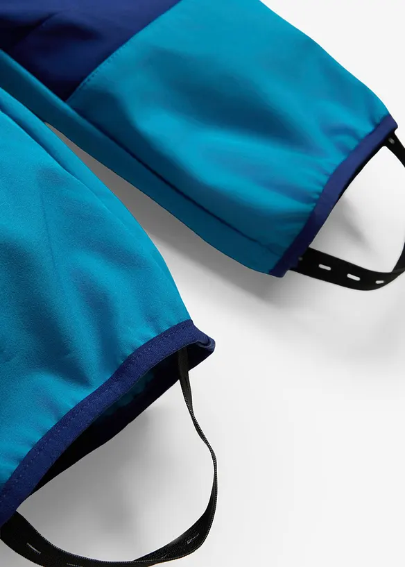 Tuta in softshell idrorepellente con dettagli riflettenti, bonprix