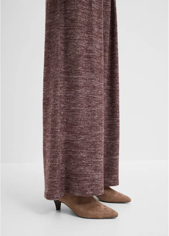 Pantaloni con elastico in vita in morbida viscosa, bonprix