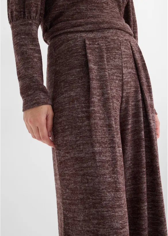 Pantaloni con elastico in vita in morbida viscosa, bonprix
