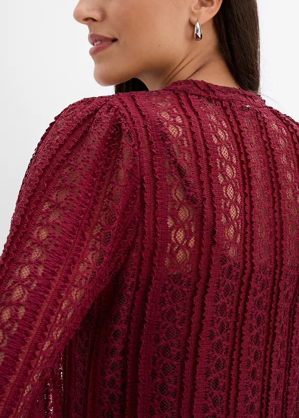 Blusa in jersey con top (set 2 pezzi), bonprix