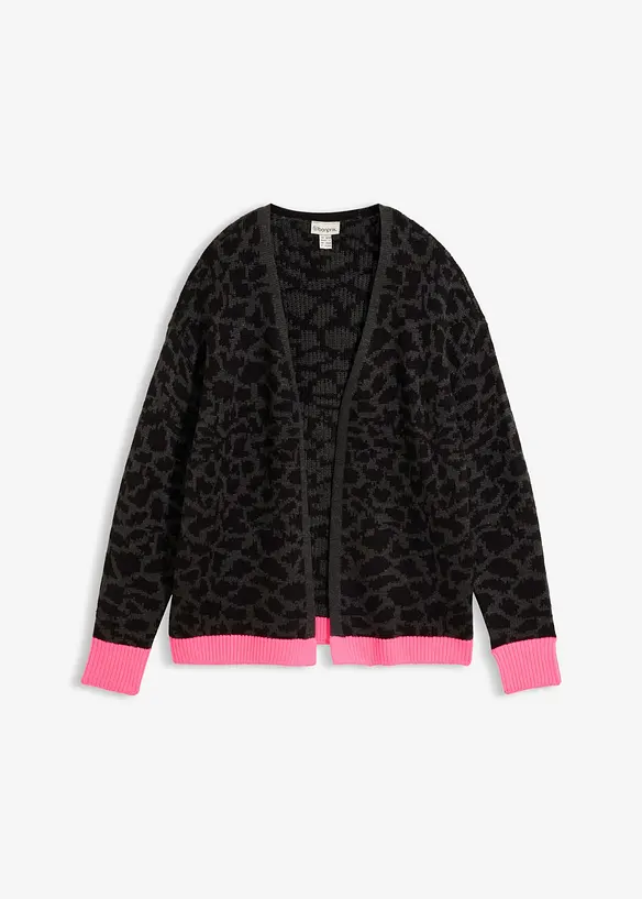 Cardigan ampio in maglia grossa, bonprix