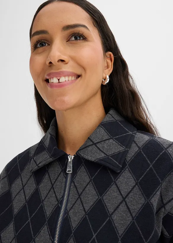 Bomber in simil lana, bonprix