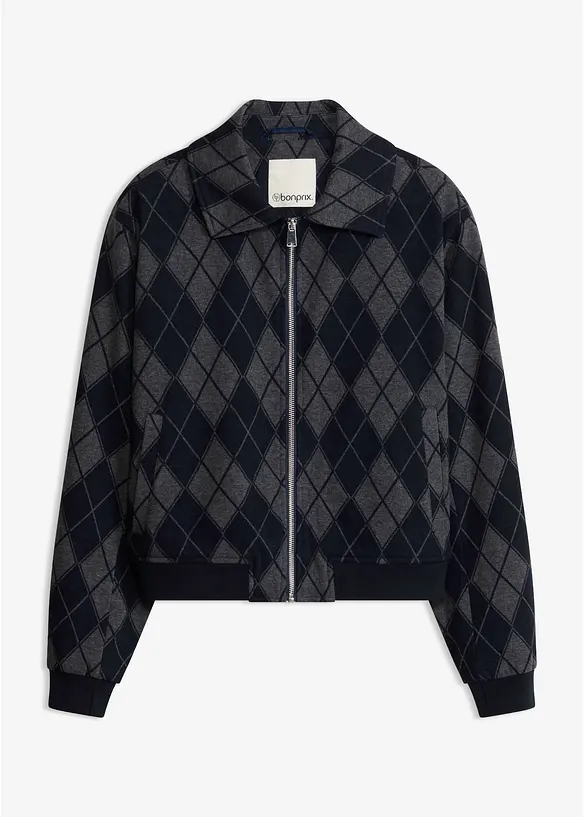 Bomber in simil lana, bonprix